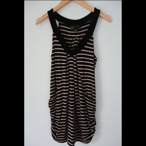 Inc striped tank top